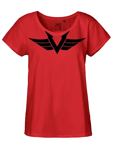 Vektik - Logo - youtube, youtuber, merchandise, twitch, cod, call of duty, strmer - Fairtrade Girl Shirt