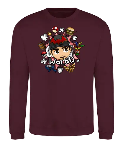 Wolou - Logo - youtube, youtuber, merchandise - Sweatshirt