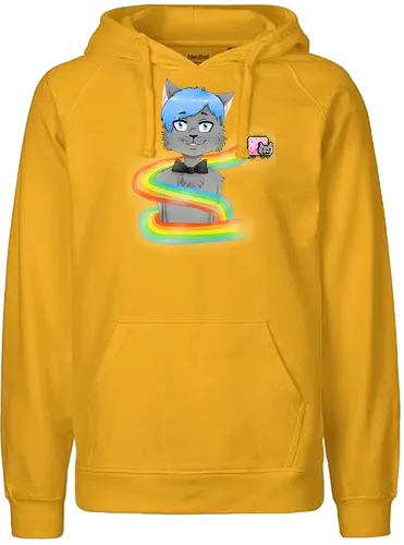 Selbstgespräch - Nyan - youtube, youtuber, merchandise - Fairtrade Hoodie