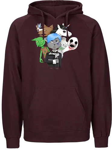 Selbstgespräch - Team - youtube, youtuber, merchandise - Fairtrade Hoodie