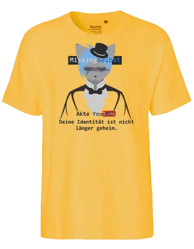 Selbstgespräch - Missing Selbst - youtube, youtuber, merchandise - Fairtrade T-Shirt