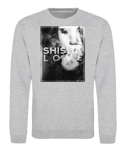 schmittywersonst - Love Shisha - youtube, youtuber, merchandise, shisha, wasserpfeife - Sweatshirt