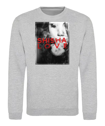 schmittywersonst - Love Shisha - youtube, youtuber, merchandise, shisha, wasserpfeife - Sweatshirt