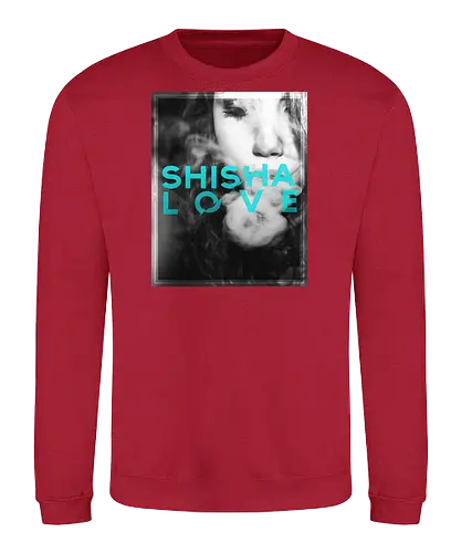 schmittywersonst - Love Shisha - youtube, youtuber, merchandise, shisha, wasserpfeife - Sweatshirt