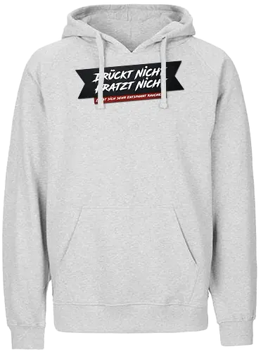 schmittywersonst - Drückt nicht, kratzt nicht reloaded - youtube, youtuber, merchandise - Fairtrade Hoodie