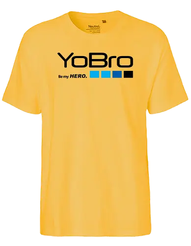YoBro Hero - mike suminski, fotografie - Fairtrade T-Shirt
