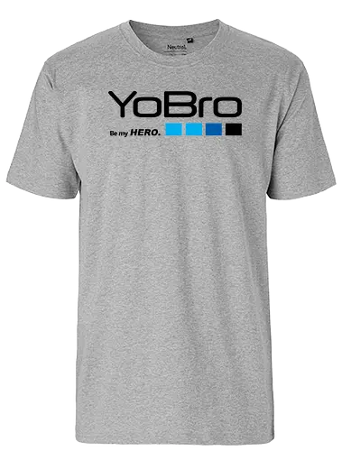 YoBro Hero - mike suminski, fotografie - Fairtrade T-Shirt