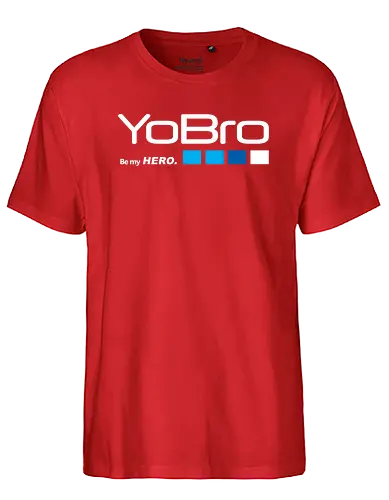 YoBro Hero - mike suminski, fotografie - Fairtrade T-Shirt