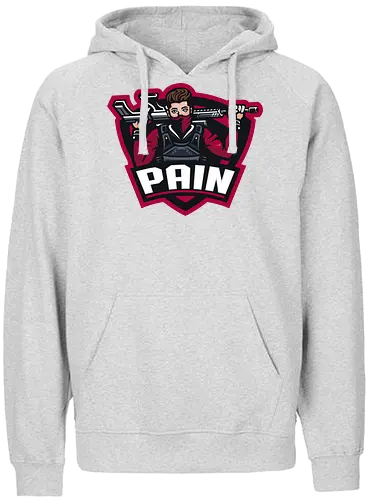 Pain - Logo - pain, youtube, merchandise - Fairtrade Hoodie