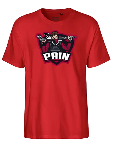 Pain - Logo - pain, youtube, merchandise - Fairtrade T-Shirt