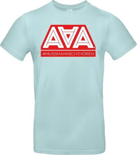 AAA - Muss man nicht hören - AAA, Alliteration am Arsch, poComicast - Standard T-Shirt