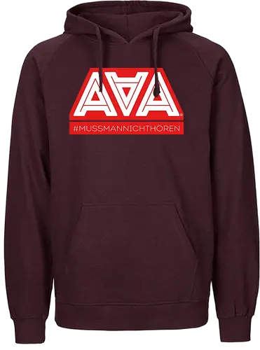 AAA - Muss man nicht hören - AAA, Alliteration am Arsch, poComicast - Fairtrade Hoodie