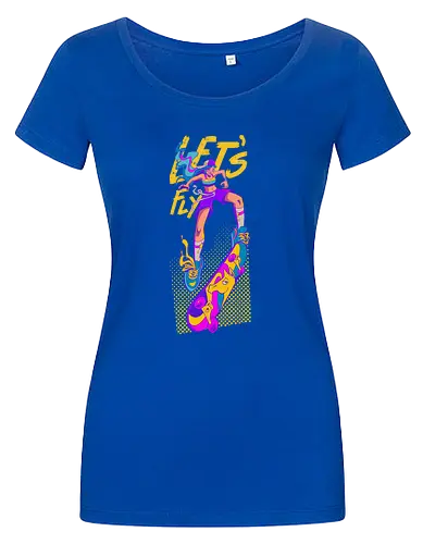 Let's Fly Skatergirl