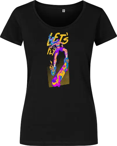 Let's Fly Skatergirl