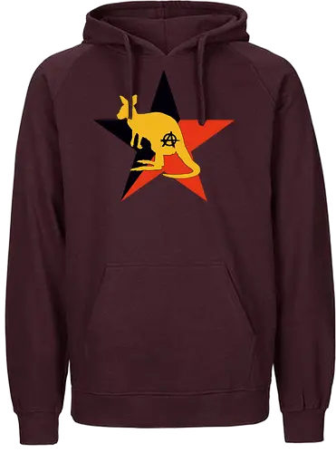 Asoziales Netzwerk - Anarchie - känguru, asozial, chroniken, manifest, offenbarung - Fairtrade Hoodie