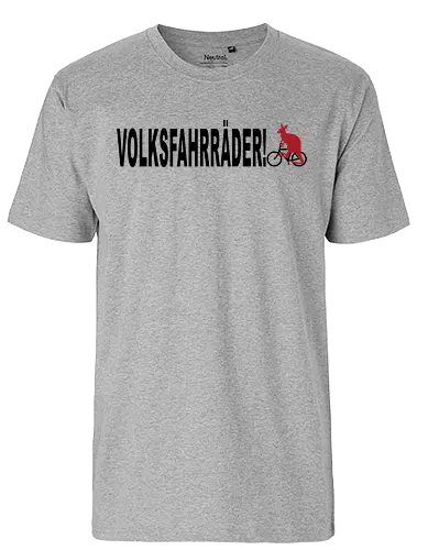 Asoziales Netzwerk - Volksfahrräder! - känguru, asozial, netzwerk, chroniken, manifest, offenbarung, volksverräter, volksfahrräder - Fairtrade T-Shirt
