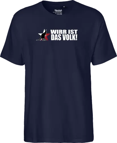 Asoziales Netzwerk - Wirr ist das Volk! - asoziales netzwerk - Fairtrade T-Shirt