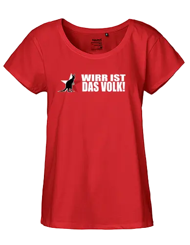 Asoziales Netzwerk - Wirr ist das Volk! - asoziales netzwerk - Fairtrade Girl Shirt