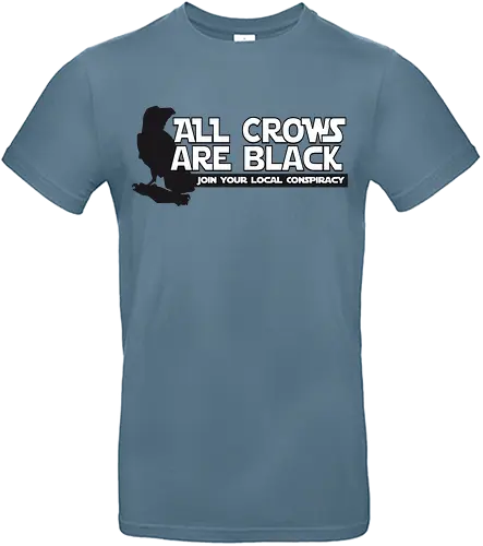 Asoziales Netzwerk - All Crows Are Black - asoziales netzwerk, rabe, krähe, crow, acab - Standard T-Shirt