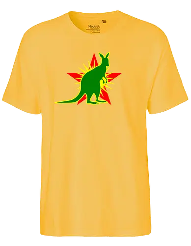 Asoziales Netzwerk - Solidarität! - rojava, afrin, asoziales netzwerk, politik, känguru, kangaroo, roo, roojava, anGaming - Fairtrade T-Shirt