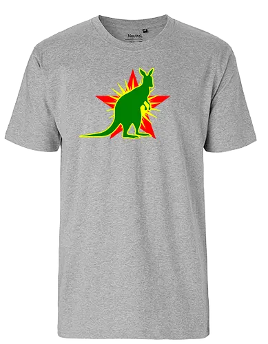 Asoziales Netzwerk - Solidarität! - rojava, afrin, asoziales netzwerk, politik, känguru, kangaroo, roo, roojava, anGaming - Fairtrade T-Shirt
