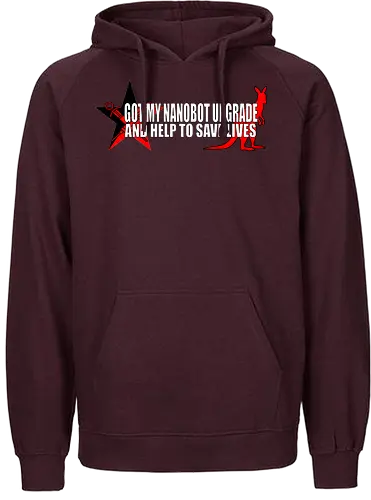 Nanobot Upgrade  - Impfen rettet Leben! - Impfen, Covid-19, Nanobot, conspiracy - Fairtrade Hoodie