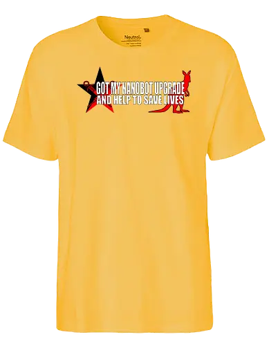 Nanobot Upgrade  - Impfen rettet Leben! - Impfen, Covid-19, Nanobot, conspiracy - Fairtrade T-Shirt