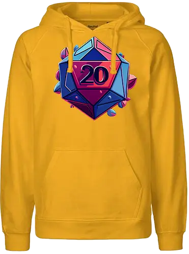 Natural 20 - Diverse Roleplaying - dice, würfel, d20 - Fairtrade Hoodie