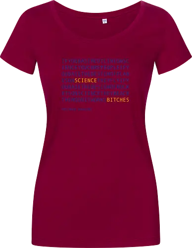 Methodisch inkorrekt - Quote - Methodisch Inkorrekt, Minkorrekt, poComicast - Damen T-Shirt