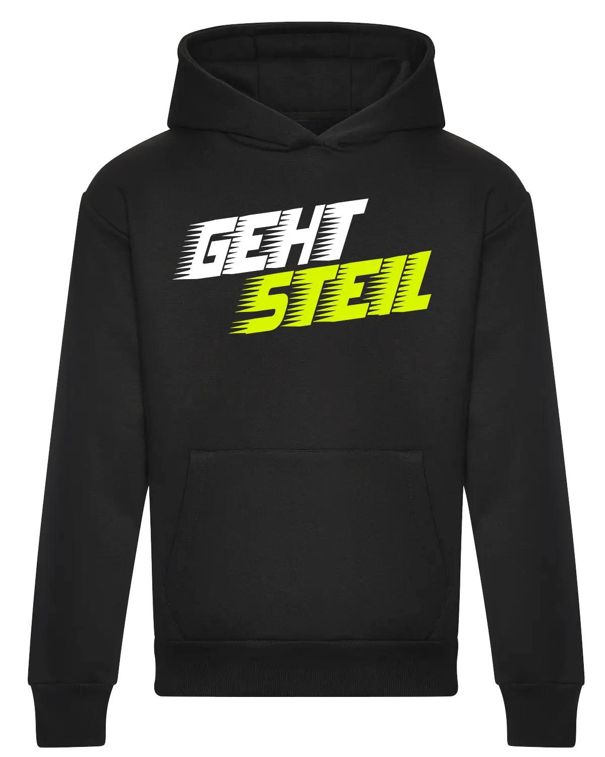David Bost - Classic Geht Steil 2.0 Neon Gelb - Heavyweight Hoodie