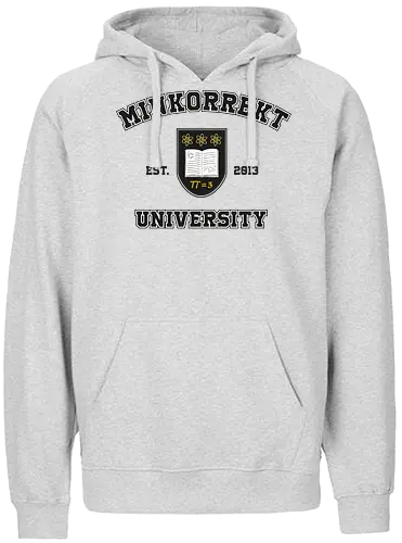 Methodisch inkorrekt - University - Fairtrade Hoodie