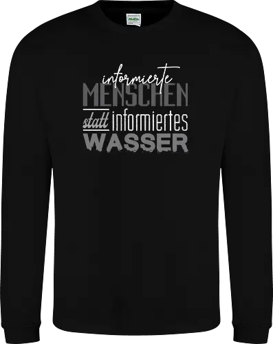 Methodisch Inkorrekt - Informierte Menschen Grau - Methodisch Inkorrekt, Minkorrekt, poComicast - Sweatshirt