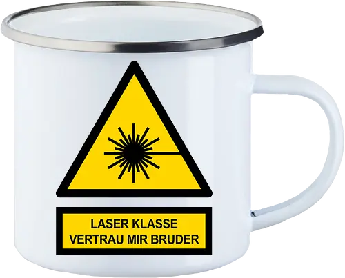 Methodisch Inkorrekt - Laser Klasse - Methodisch Inkorrekt, Minkorrekt, poComicast - Emailletasse