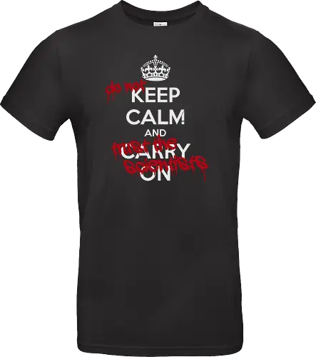 Methodisch Inkorrekt - Keep Calm - Methodisch Inkorrekt, Minkorrekt, poComicast - Standard T-Shirt