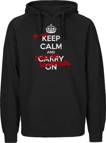 Methodisch Inkorrekt - Keep Calm - Methodisch Inkorrekt, Minkorrekt, poComicast - Fairtrade Hoodie