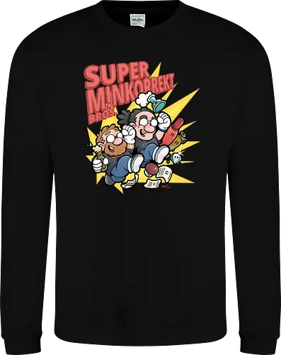 Methodisch Inkorrekt - Super M!nkorrekt Bros. - Methodisch Inkorrekt, Minkorrekt, poComicast - Sweatshirt