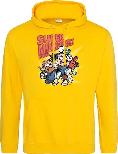Methodisch Inkorrekt - Super M!nkorrekt Bros. - Methodisch Inkorrekt, Minkorrekt, poComicast - Standard Hoodie
