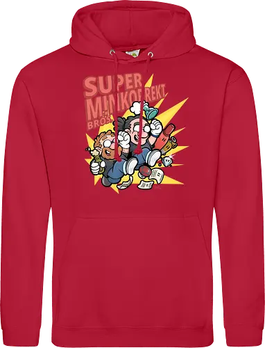 Methodisch Inkorrekt - Super M!nkorrekt Bros. - Methodisch Inkorrekt, Minkorrekt, poComicast - Standard Hoodie