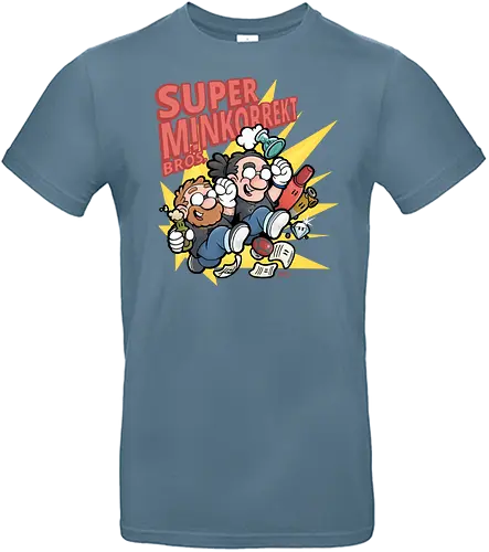 Methodisch Inkorrekt - Super M!nkorrekt Bros. - Methodisch Inkorrekt, Minkorrekt, poComicast - Standard T-Shirt