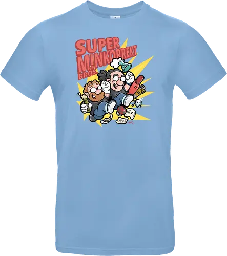 Methodisch Inkorrekt - Super M!nkorrekt Bros. - Methodisch Inkorrekt, Minkorrekt, poComicast - Standard T-Shirt