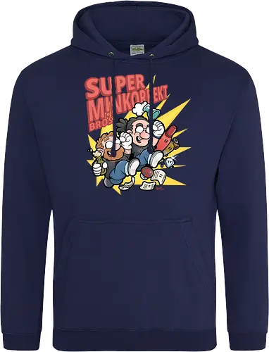 Methodisch Inkorrekt - Super M!nkorrekt Bros. - Methodisch Inkorrekt, Minkorrekt, poComicast - Standard Hoodie