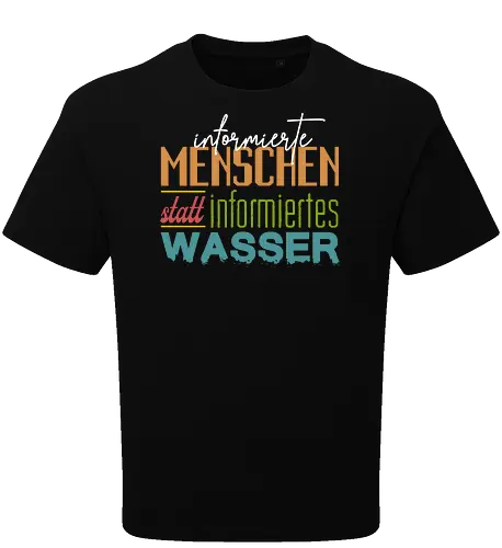 Methodisch Inkorrekt - Informierte Menschen Bunt weiß - Methodisch Inkorrekt, Minkorrekt, poComicast - Oversize T-Shirt