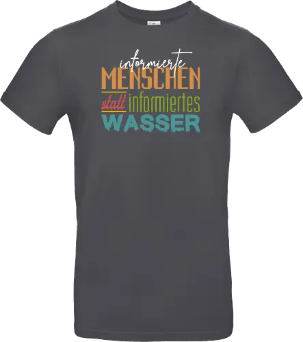 Methodisch Inkorrekt - Informierte Menschen Bunt weiß - Methodisch Inkorrekt, Minkorrekt, poComicast - Standard T-Shirt