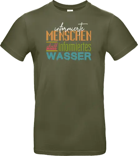 Methodisch Inkorrekt - Informierte Menschen Bunt weiß - Methodisch Inkorrekt, Minkorrekt, poComicast - Standard T-Shirt