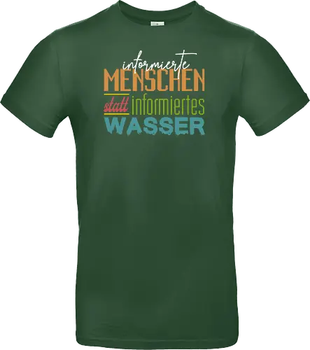 Methodisch Inkorrekt - Informierte Menschen Bunt weiß - Methodisch Inkorrekt, Minkorrekt, poComicast - Standard T-Shirt