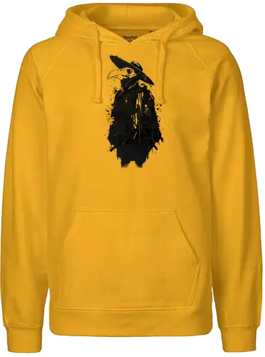 Mien Wayne - Pestvogel - eule, Pest, rabe, Pestdoktor - Fairtrade Hoodie