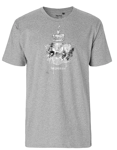 Mien Wayne - PortalCake - portals, cake - Fairtrade T-Shirt