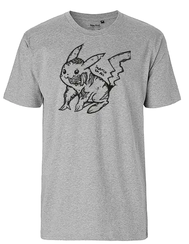 Snatch 'em All #2 - anime, manga, gaming, pocket, monster, retro, classic, creepy - Fairtrade T-Shirt