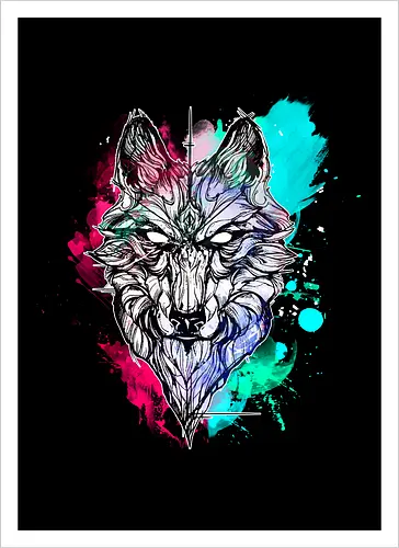 Rainbow Wolf