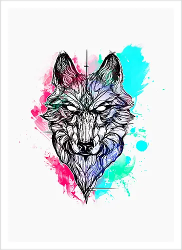 Rainbow Wolf